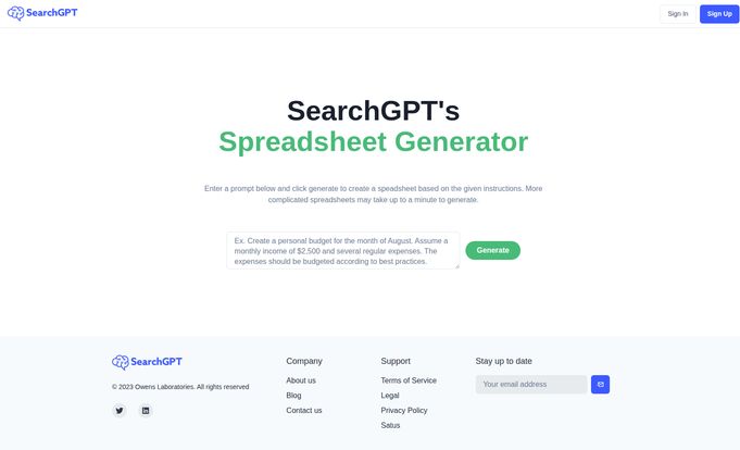 SearchGPT