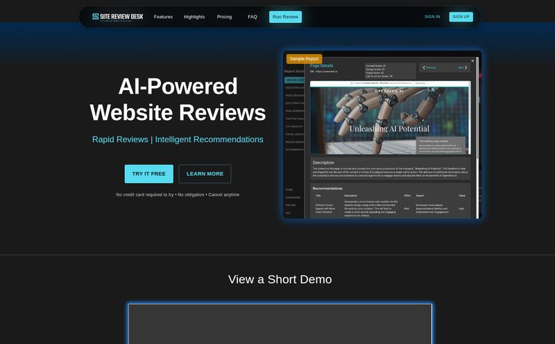 Site Review Desk