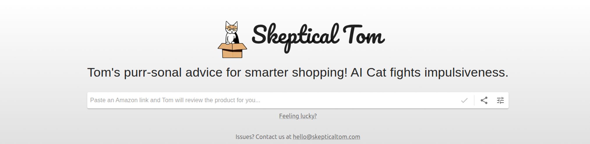Skeptical Tom