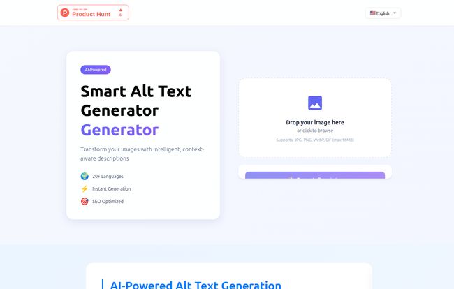 Smart Alt Text Generator