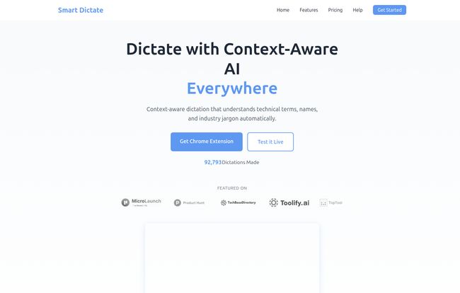 Smart Dictate