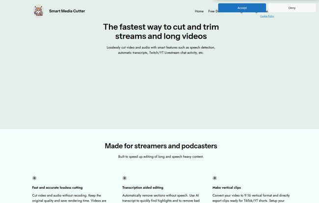 Smart Media Cutter