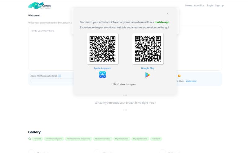 SoulCanvas - AI Art Log