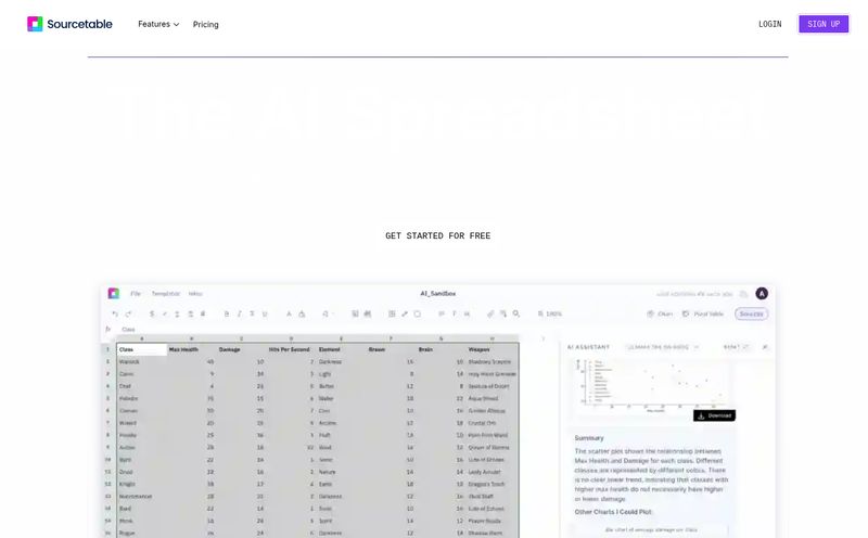 Sourcetable