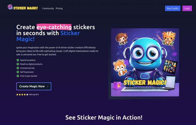 Sticker Magic