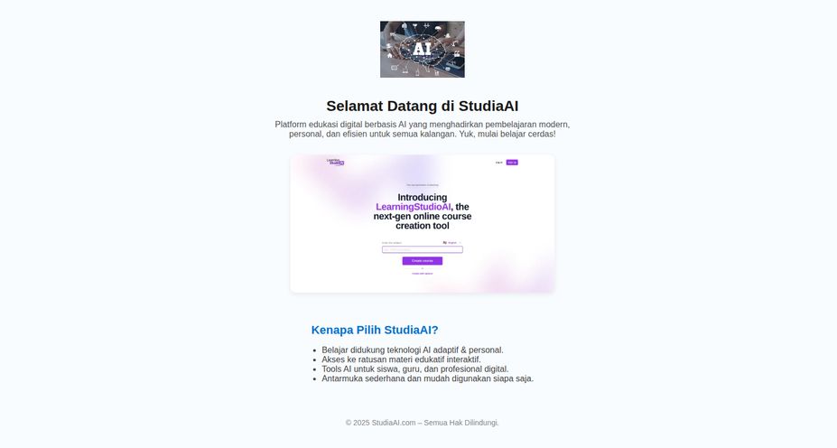 Studia AI