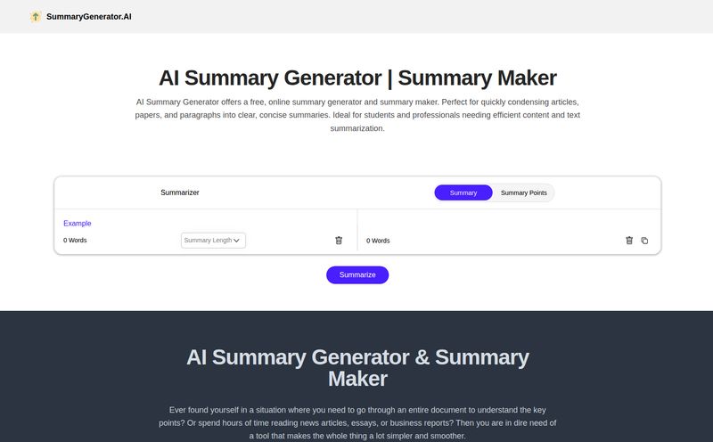SummaryGenerator.AI