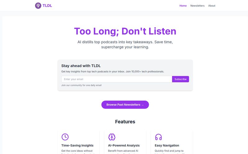 TLDL - Too Long; Don't Listen