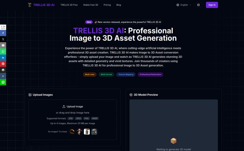 TRELLIS 3D AI