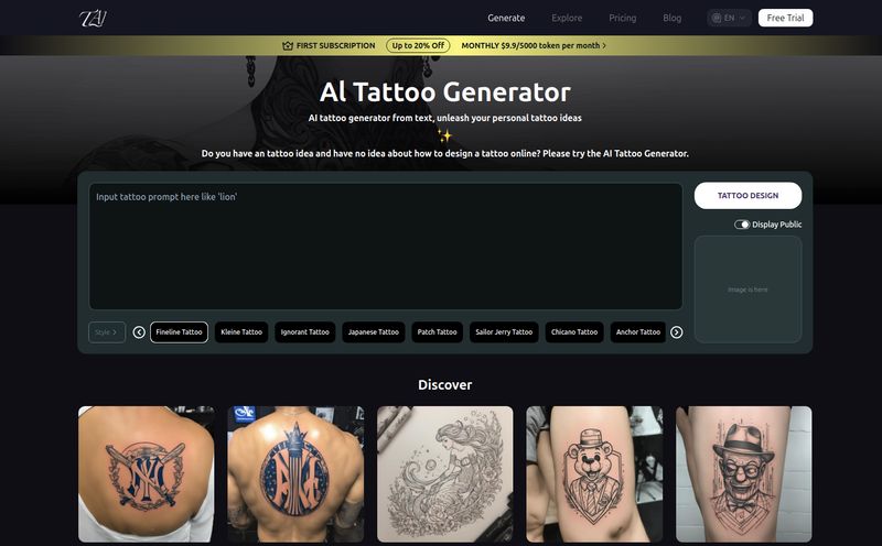 Tattoo AI Design