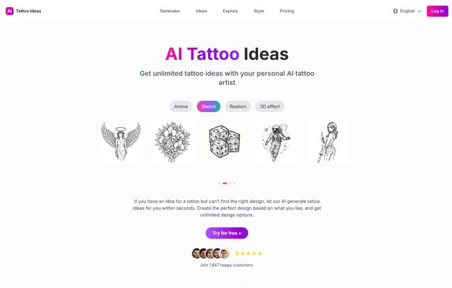 Tattoo Ideas AI