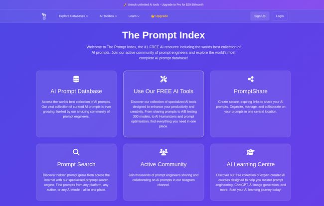The Prompt Index