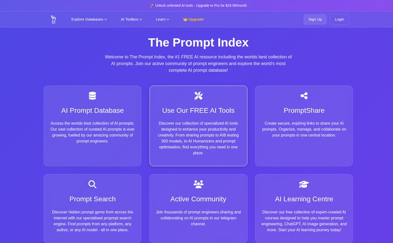 The Prompt Index
