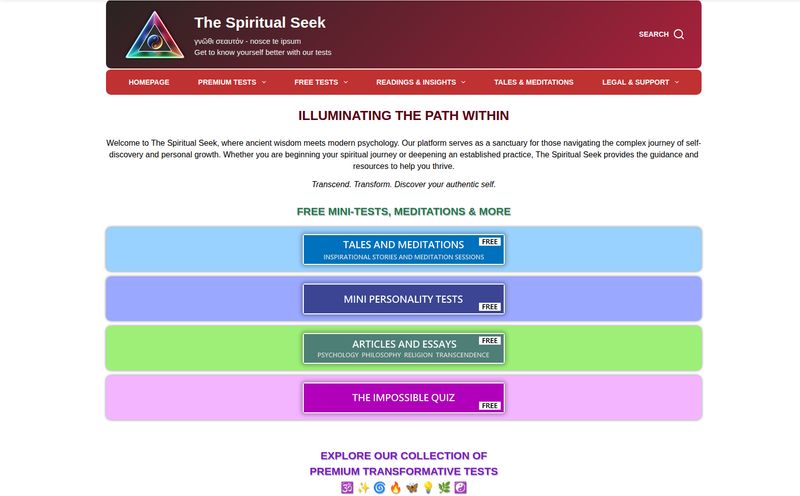 The Spiritual Seek