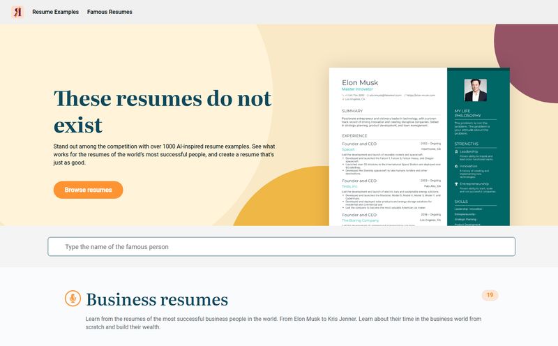 This Resume Does Not Exist
