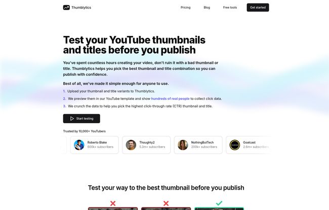 Thumblytics
