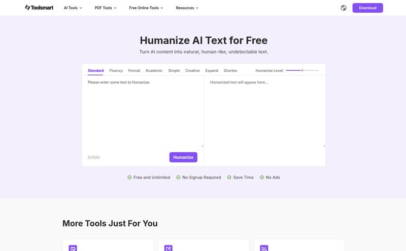 Toolsmart Free Humanize AI