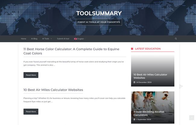 Toolsummary
