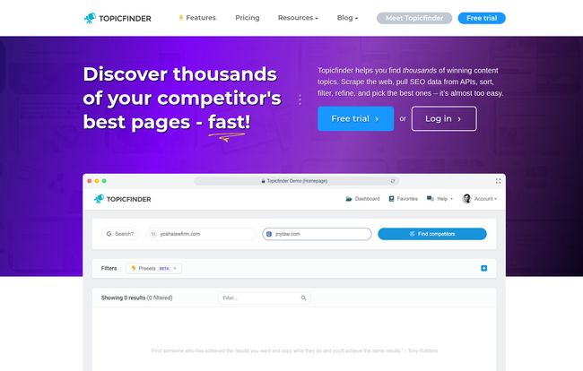 Topicfinder