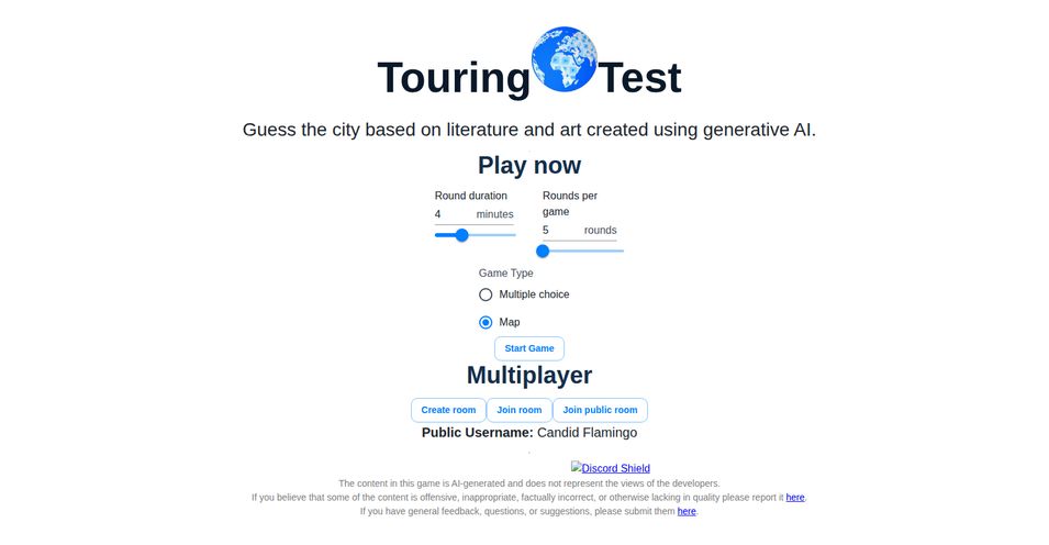 Touring Test