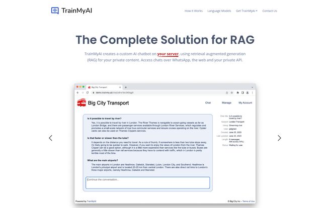 TrainMyAI