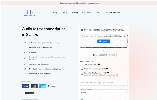 Transcriptmate