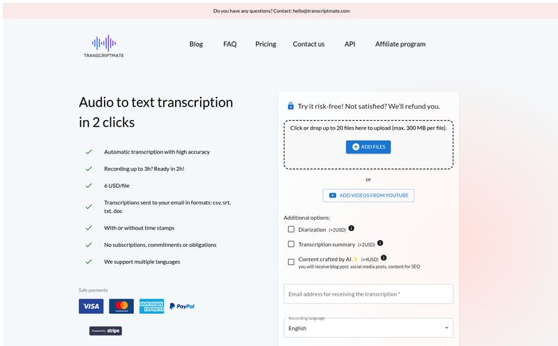 Transcriptmate