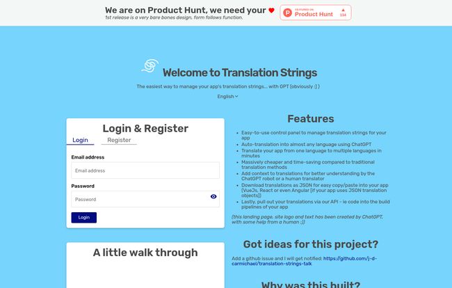 Translation Strings
