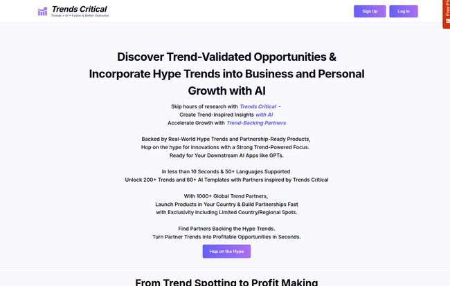 Trends Critical