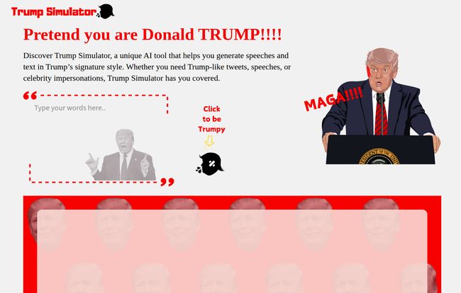 Trump Simulator