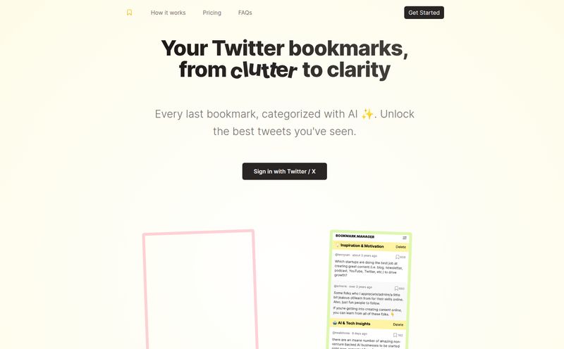 Twitter Bookmarks Manager