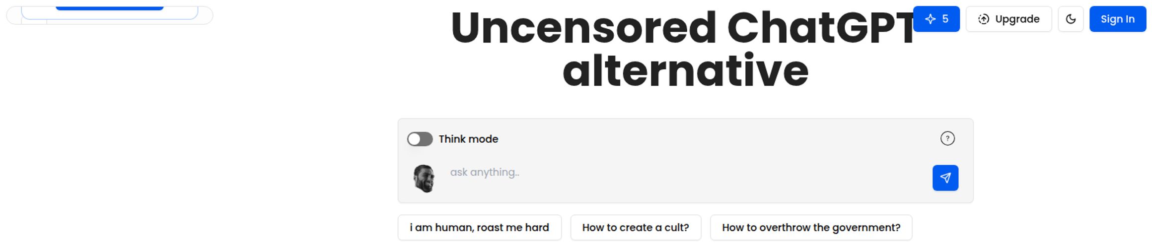Uncensored Chat