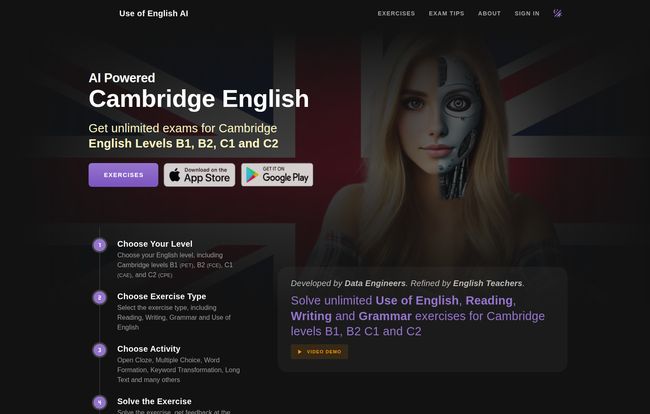 Use of English AI