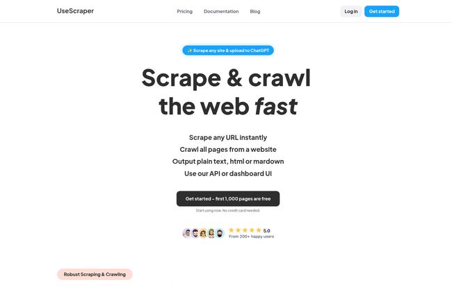 UseScraper