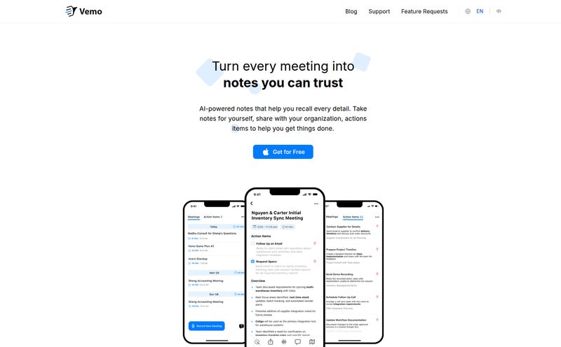 Vemo - AI Meeting Note Taker