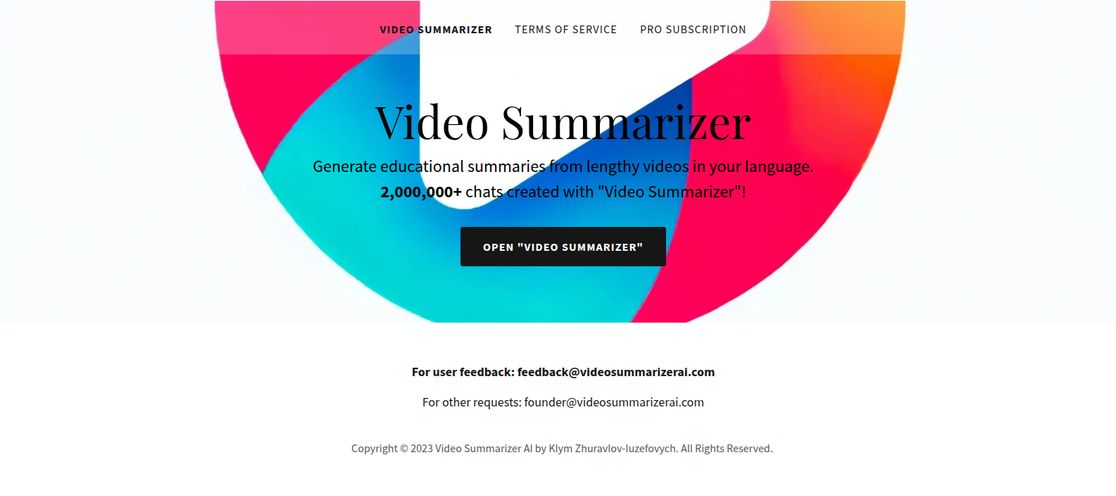Video Summary AI
