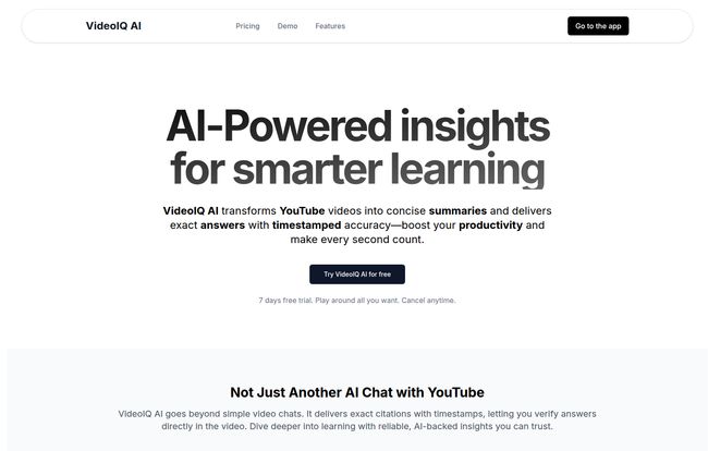VideoIQ AI
