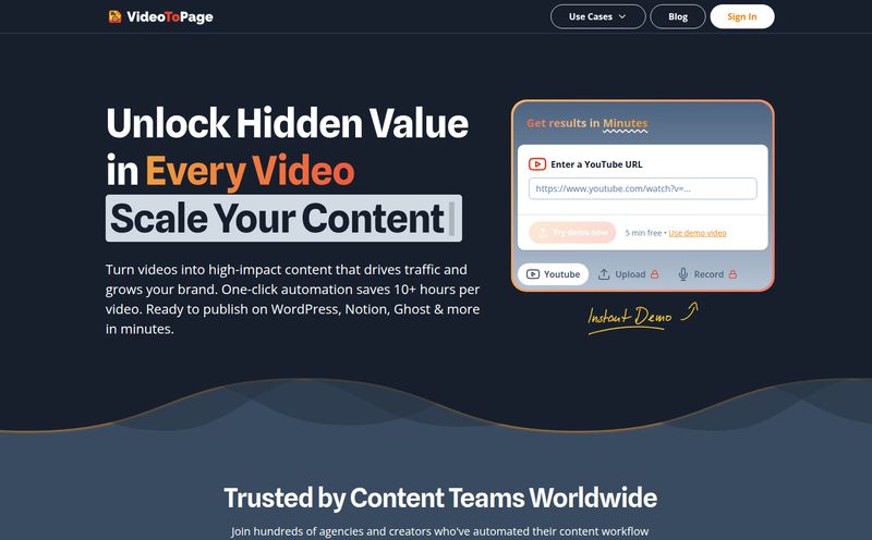 VideoToPage