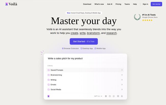 Voilà AI Assistant