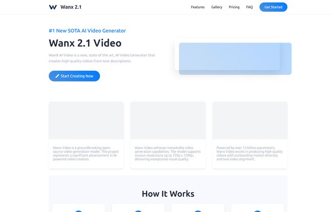 WanX AI Video Generator