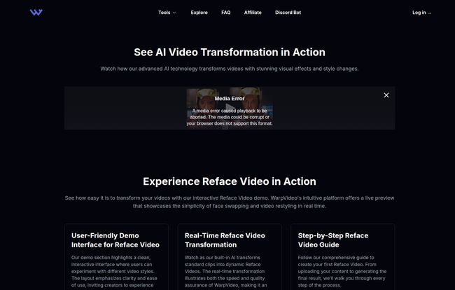 WarpVideo AI