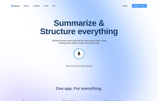 Wavve AI