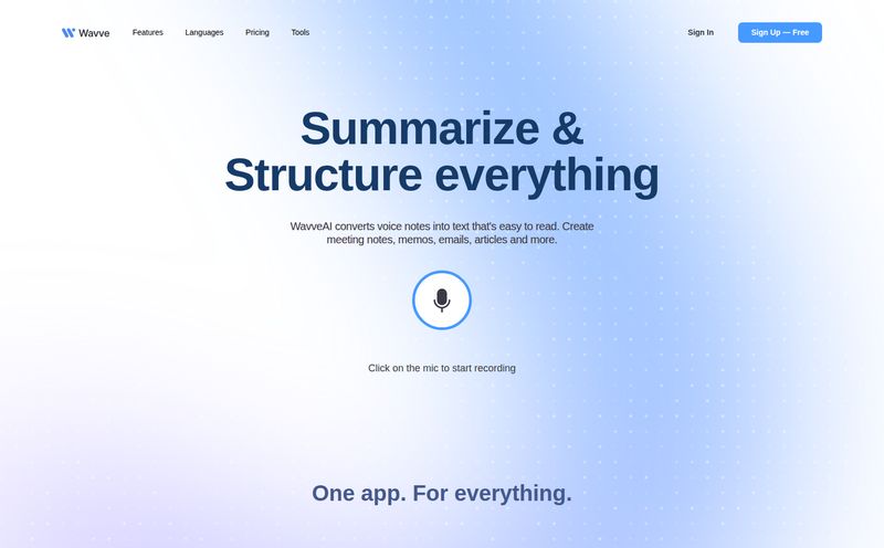 Wavve AI