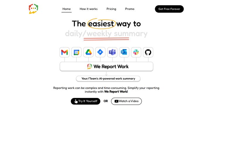 We Report Work