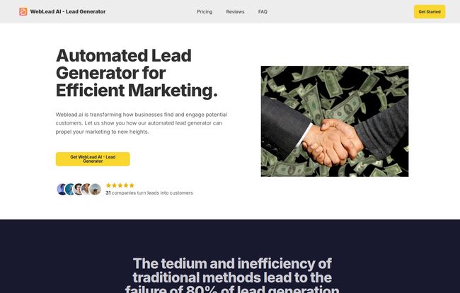 WebLead AI - Lead Generator