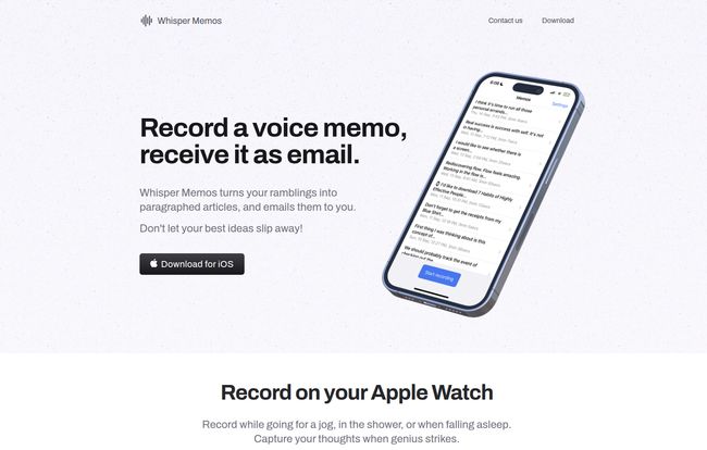 Whisper Memos