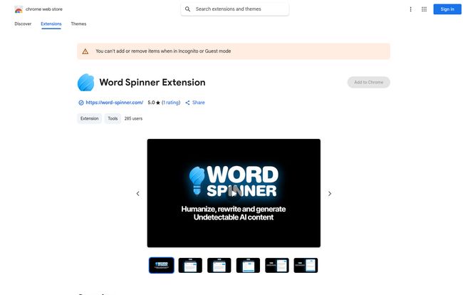 Word Spinner