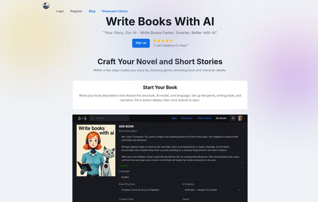 Write Books With AI