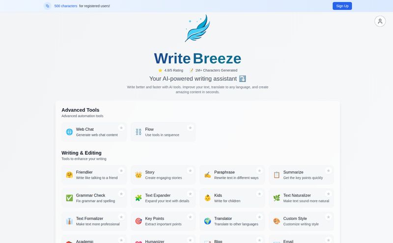 Write Breeze