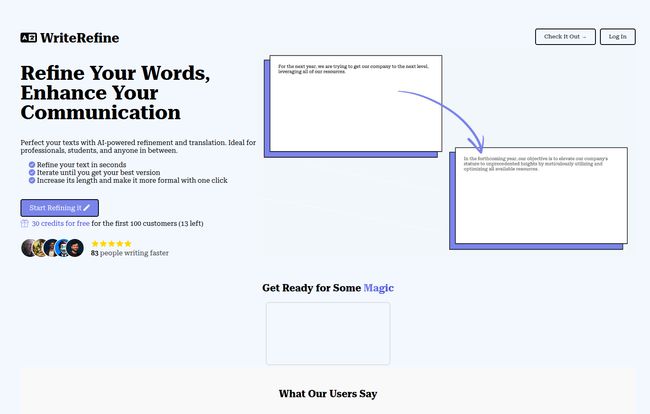 WriteRefine